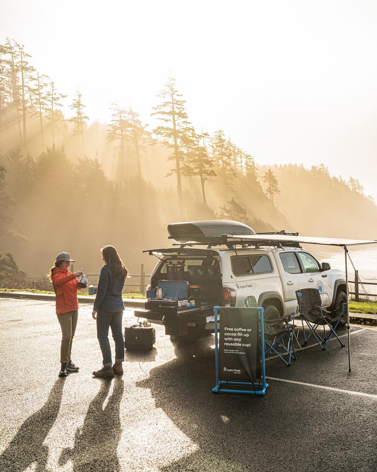 Today we are stoked to bring you an update on one of our latest projects with @wearefieldscout and @hydroflask Fieldscout took some epic photos of Hydroflask Dawn Patrol at one of their tour stops in Cannon Beach, OR. Check our blog to see this rad p