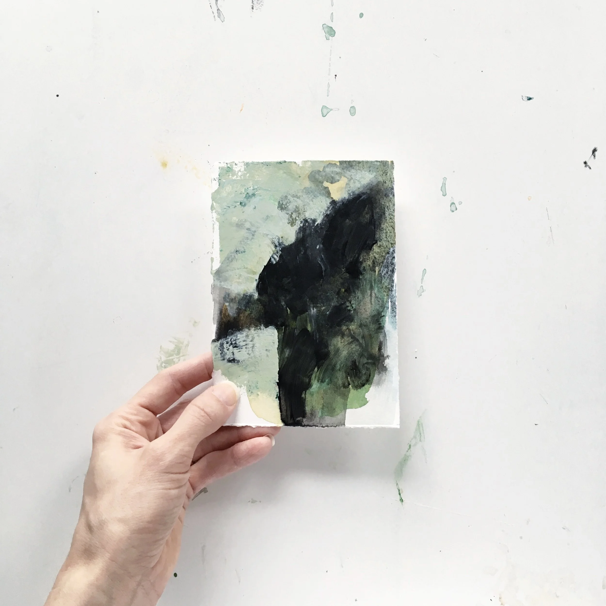 Dani Schafer Untitled Study on paper