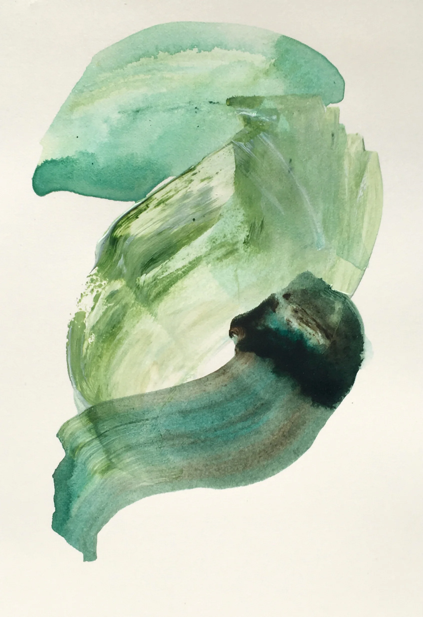 Dani Schafer Form Study 1 on paper
