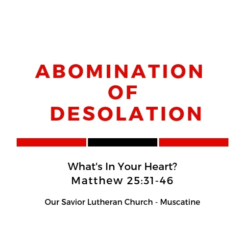 Abomination of Desolation - What’s In Your Heart