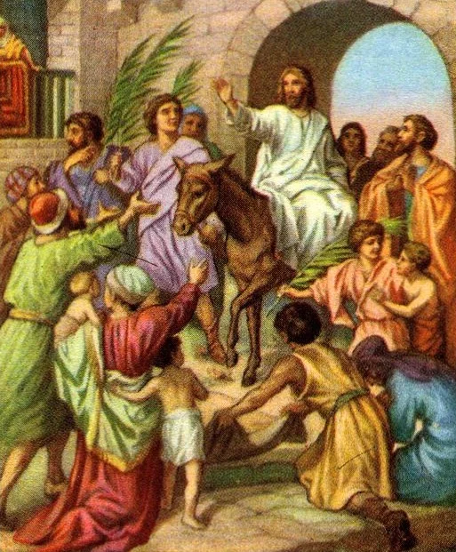 Jesus Entering Jerusalem