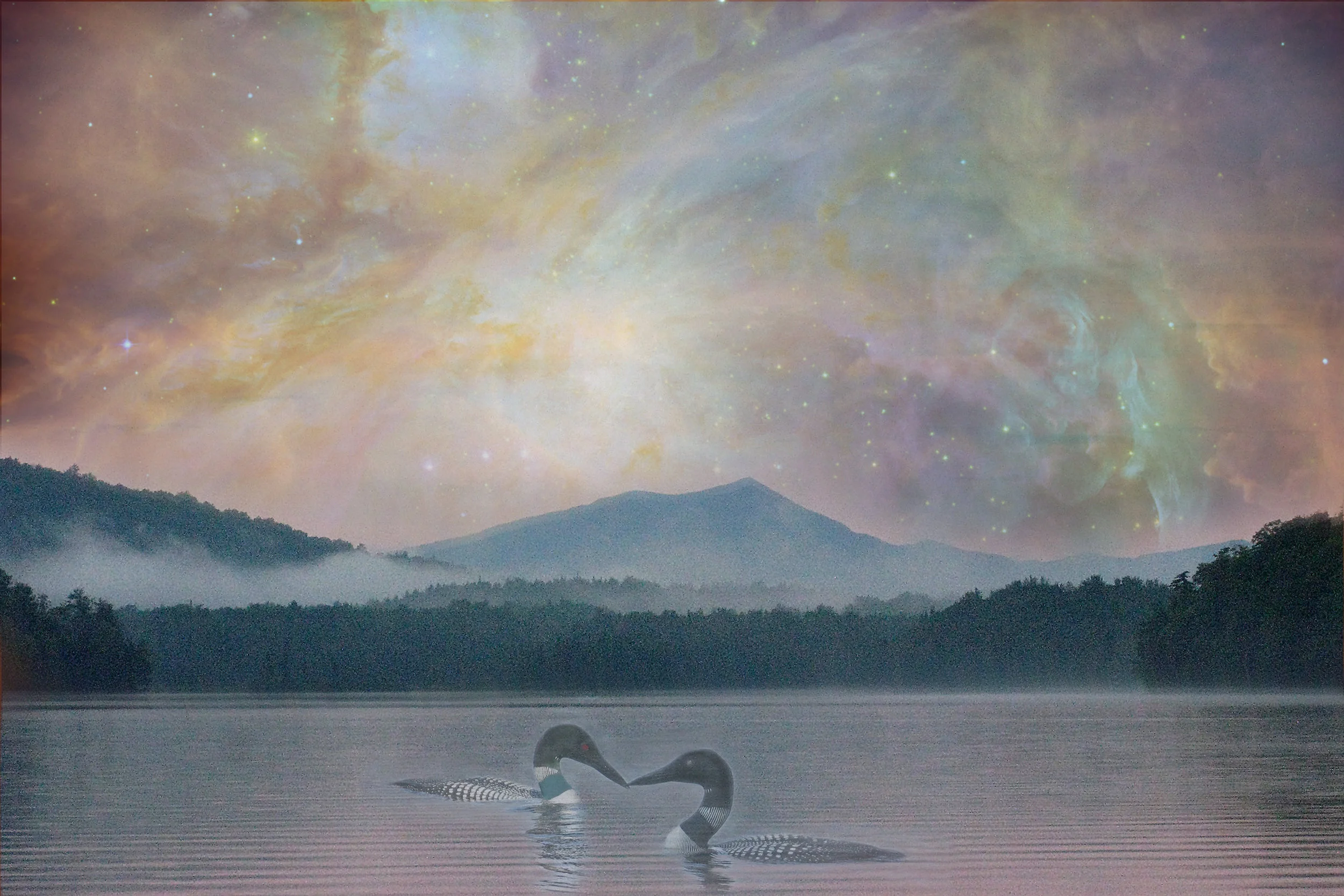 Hubble Sky meets Green River Reservoir