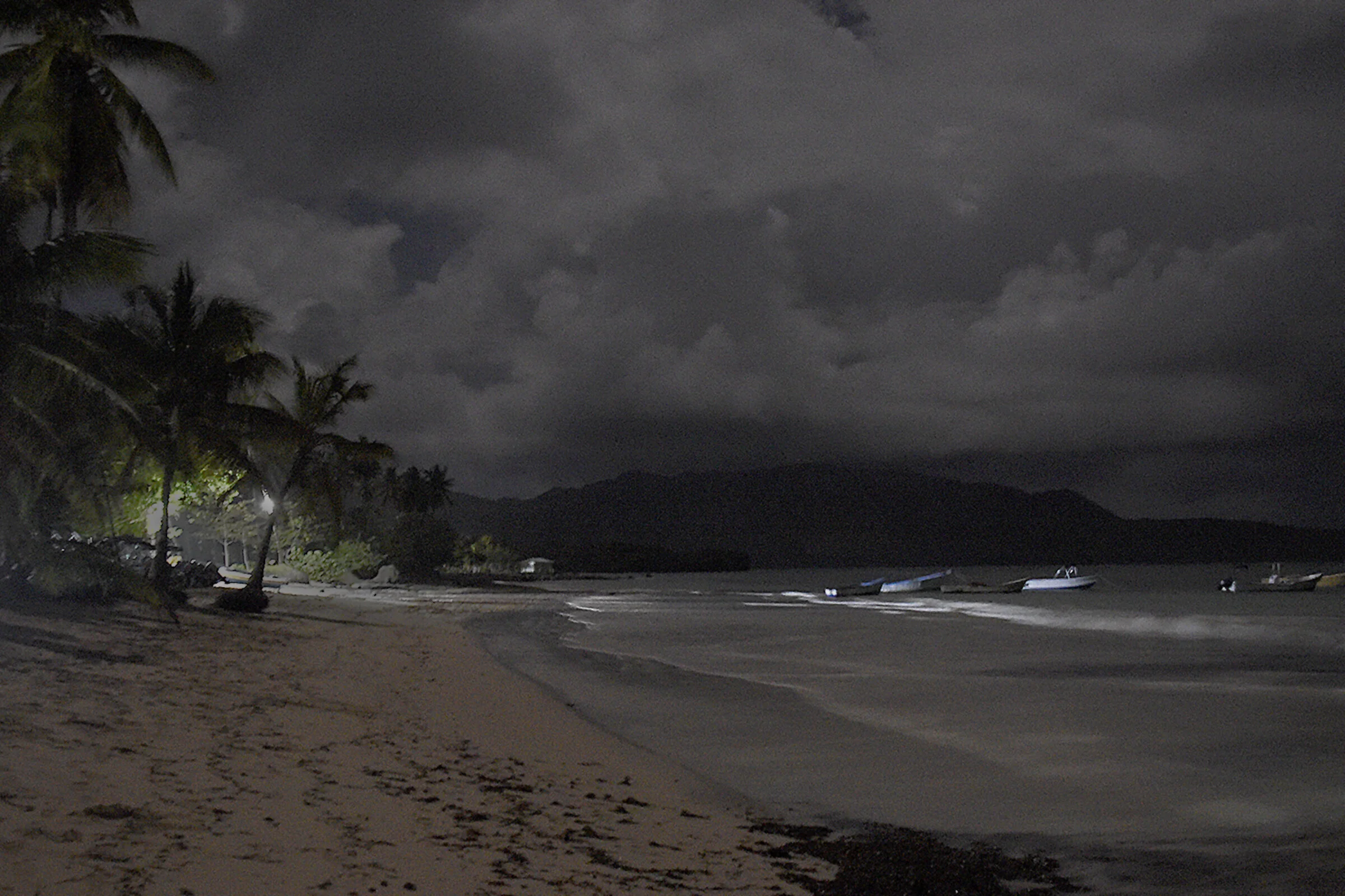 Hand-held at midnight