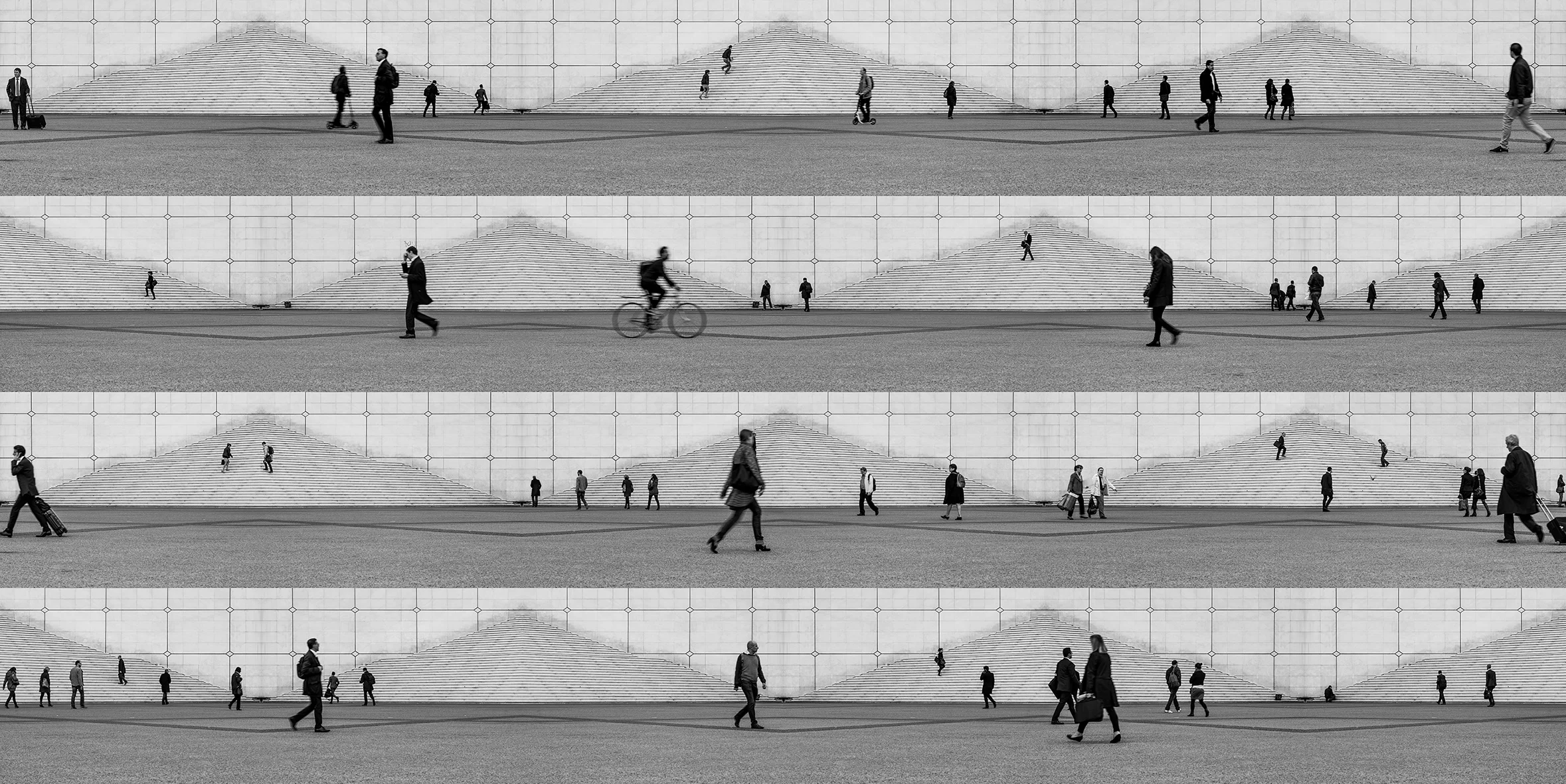 Lucas Lenci, Andares La Défense, 2014, impressão sobre papel