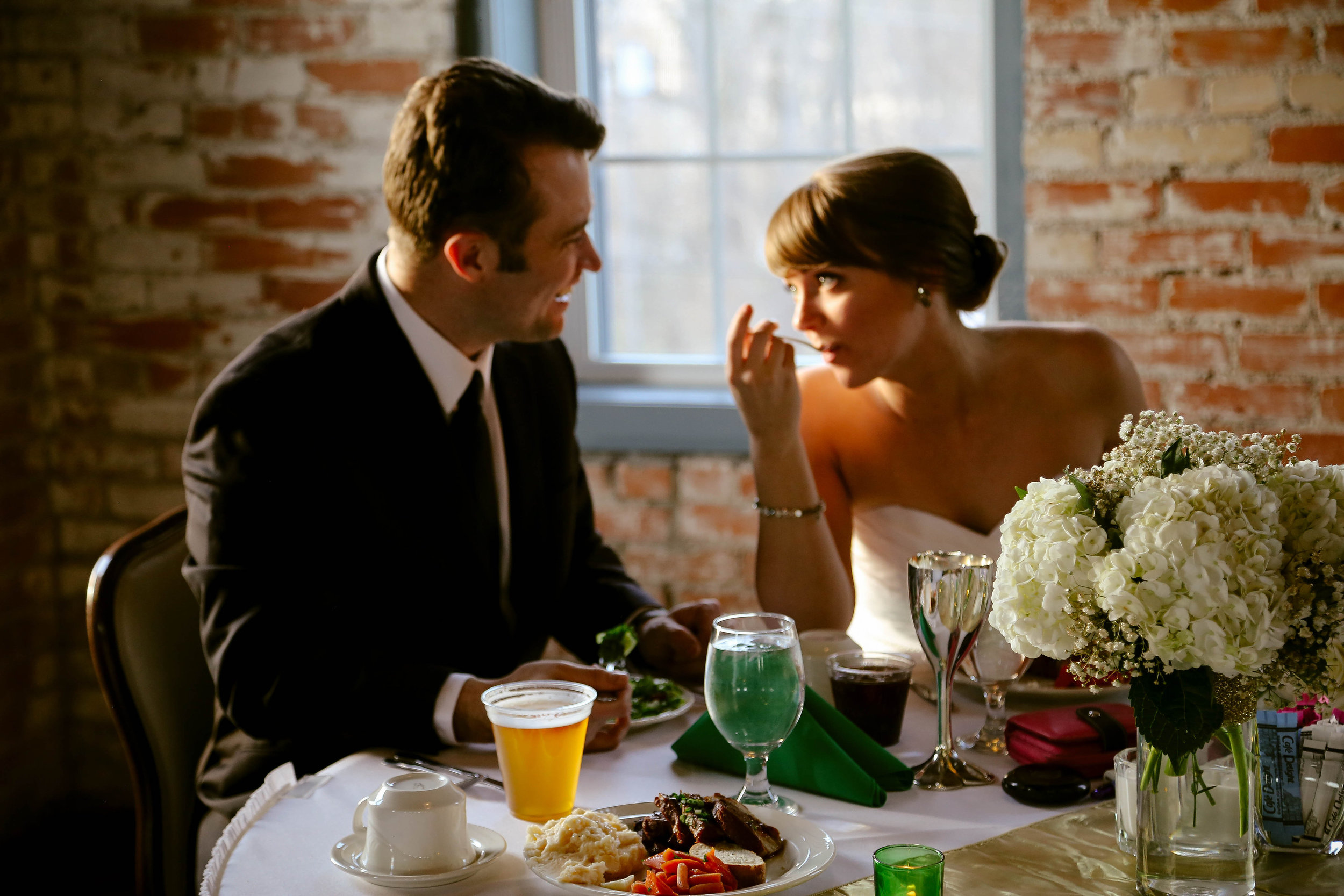 Photo from a perfect early April wedding captured by Vina Sananikone .