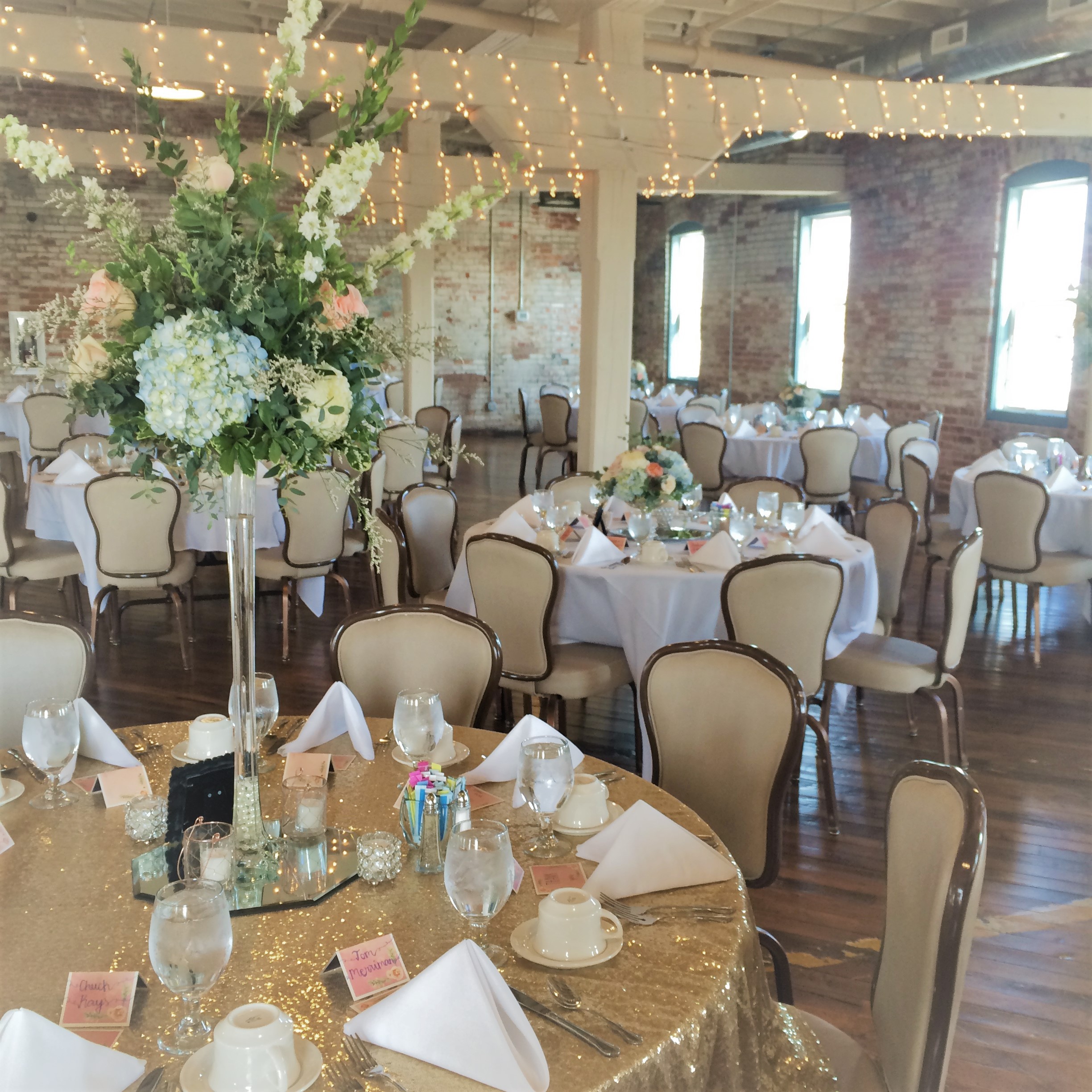 Photo from an April wedding. Florals by Camille's Floral.