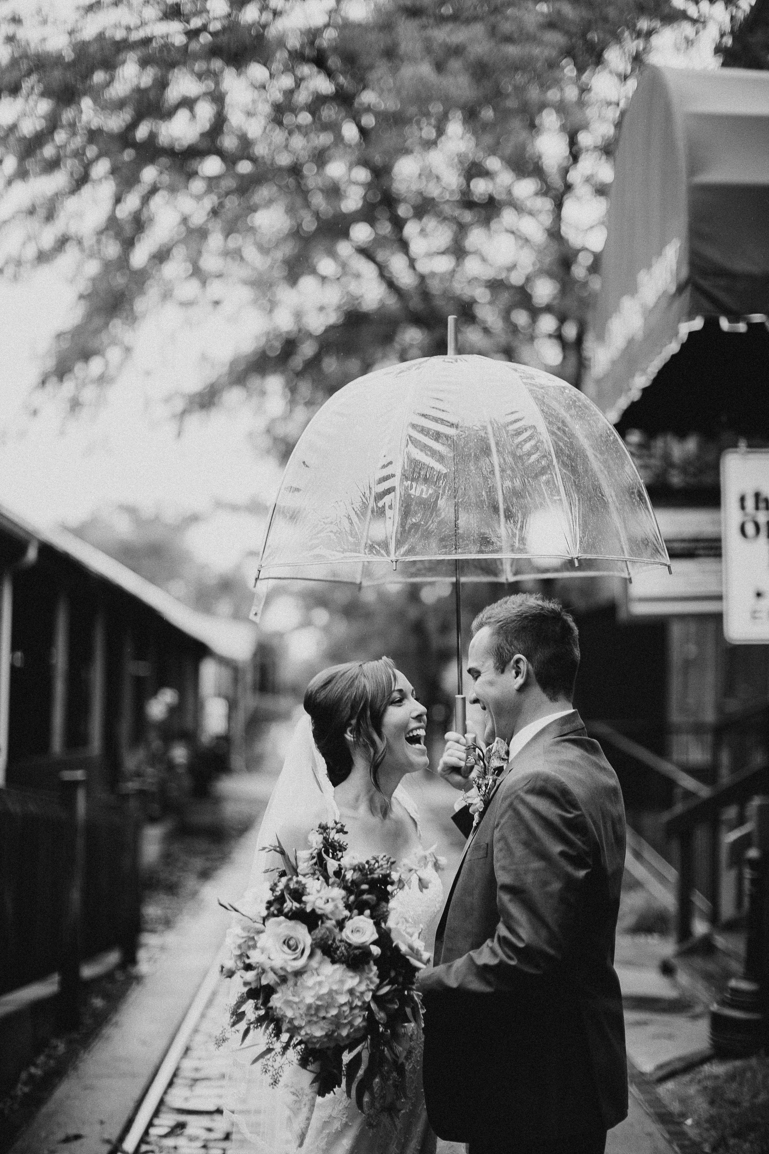 Photo by Ashley Dru and bouquet was by Camille's Floral .