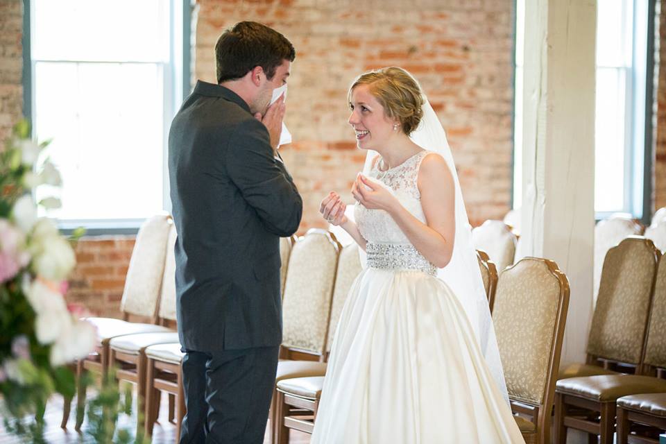 So sweet! Photo by Josef Samuel Photography .