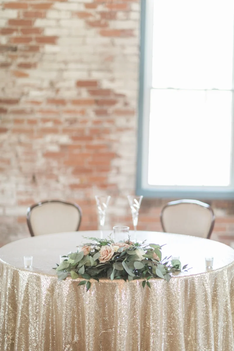 Photo by Cory & Jackie . Flowers by Stellaluna Events.