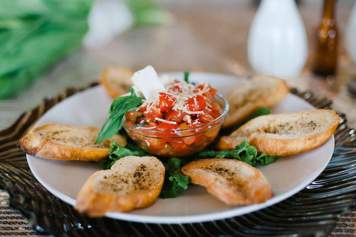 Bread & Chocolate Hors D'oeuvres