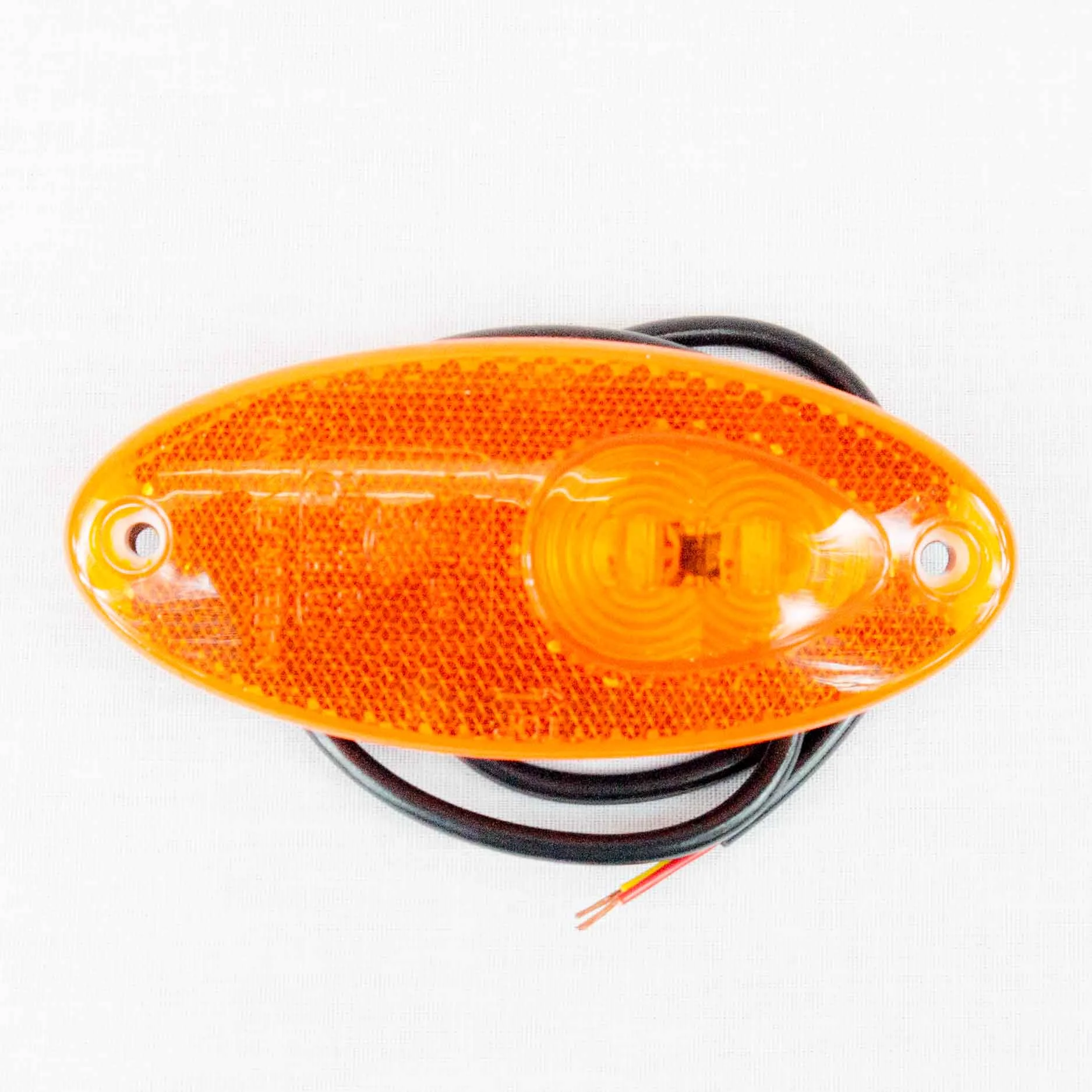 HELLA 964295061 4295 Series Amber LED Side Marker Lamp with Reflex Reflector
