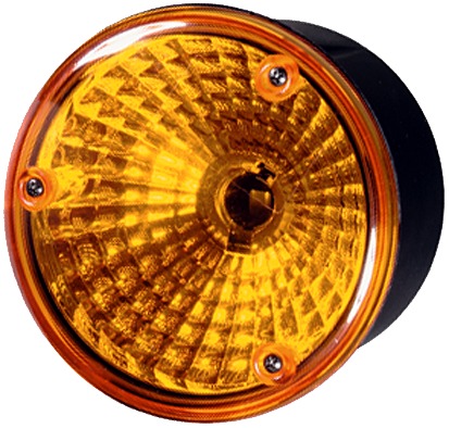 HELLA 4169 Series 100 Watt 12-36 V Peavy Duty P21W Type Brilliant Amber Turn Lamp PartsHubDirect