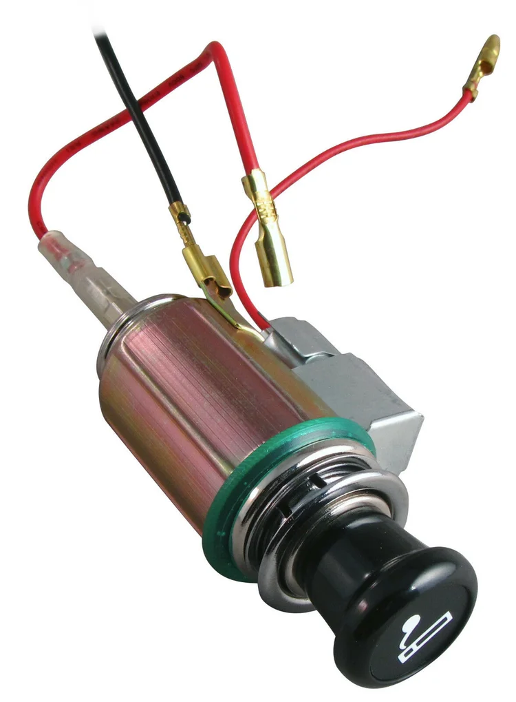 cigarette lighter machine Euramtec Universal 12VDC Lighted Cigarette Lighter Power Outlet S-6614A —  PartsHubDirect