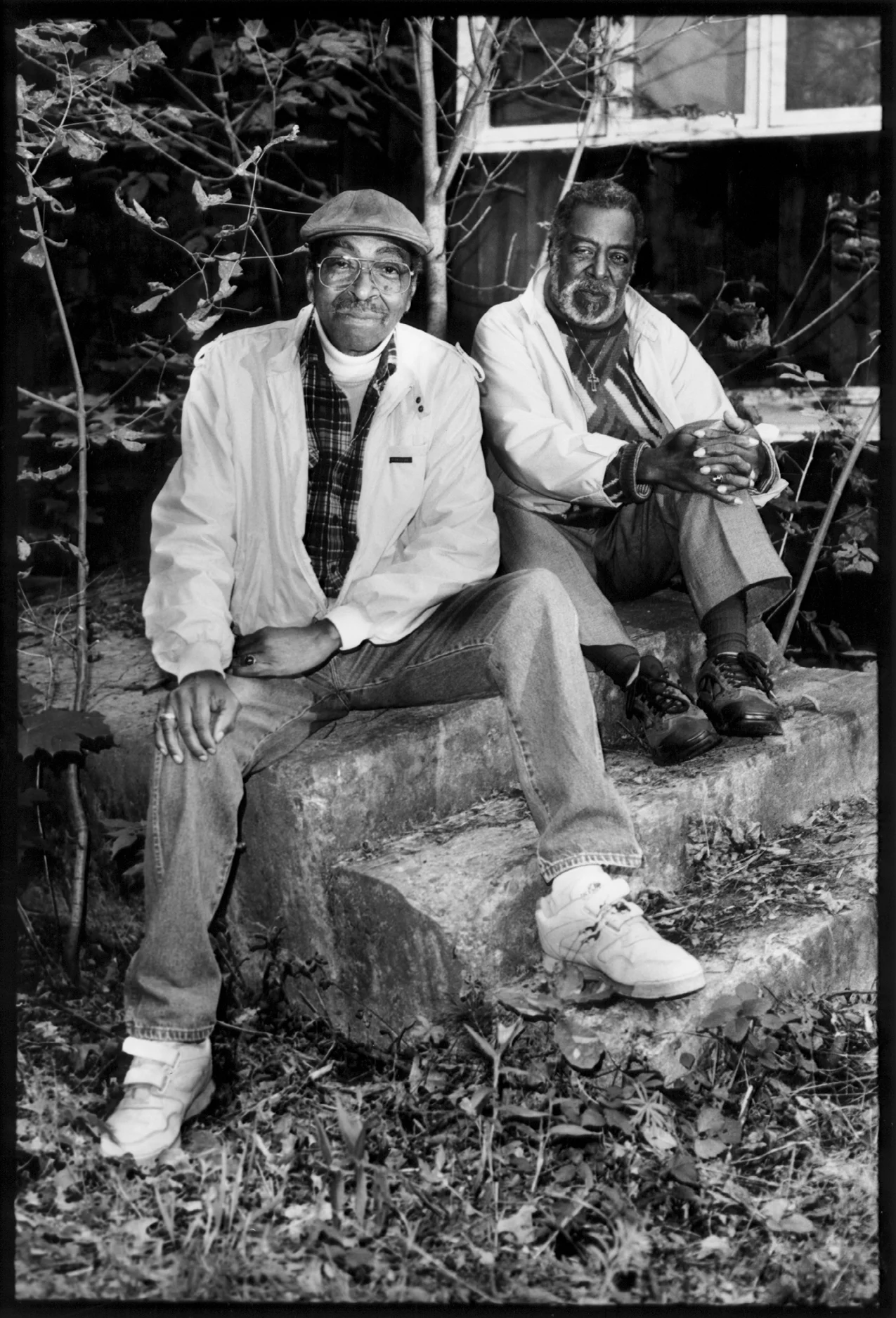 Kenny & Roy Washington gelatin silver print 2003, 16 x 20”
