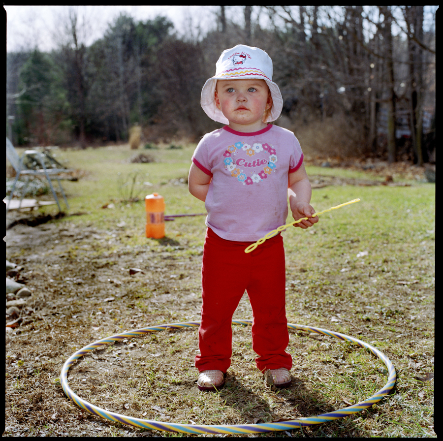 Bubbles and Hula hoop UltraChrome print c.2003