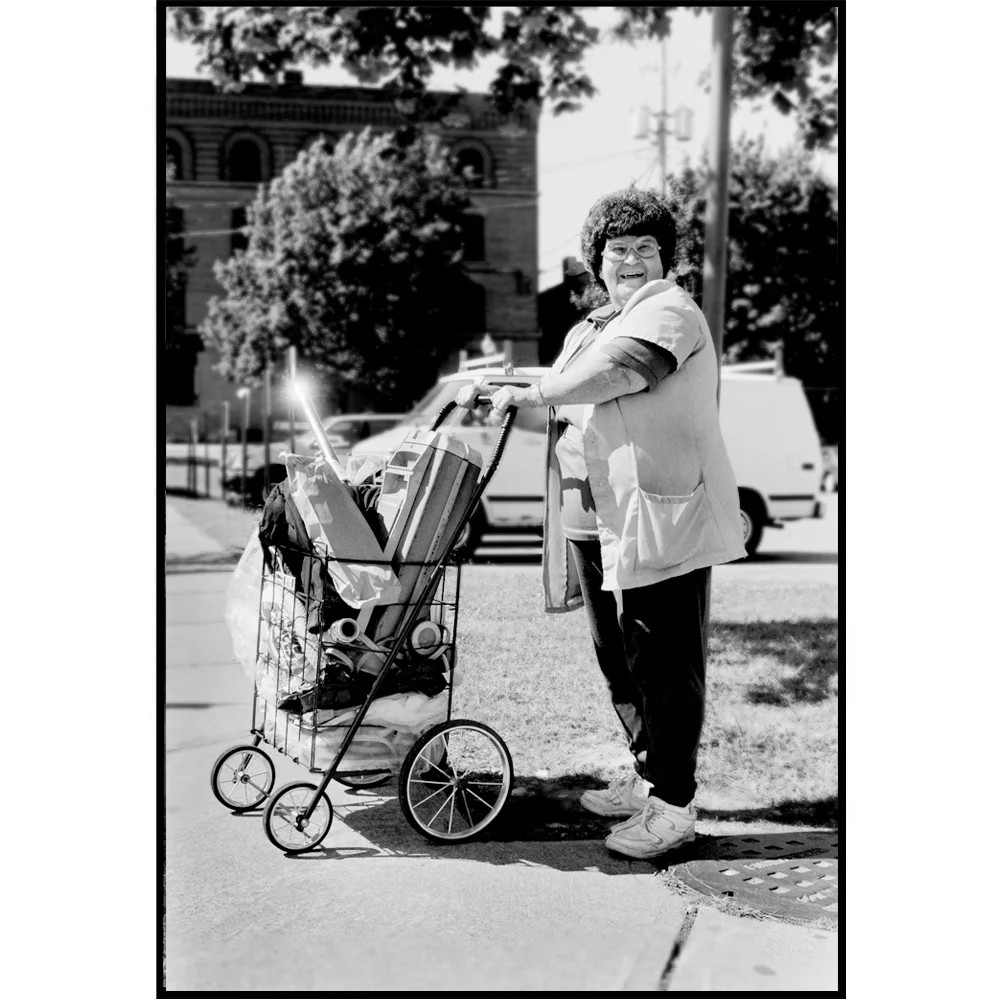 Broadway Betty gelatin silver print Fall 2000