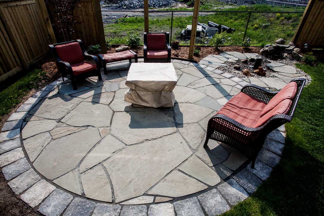Natural Stone Patio's