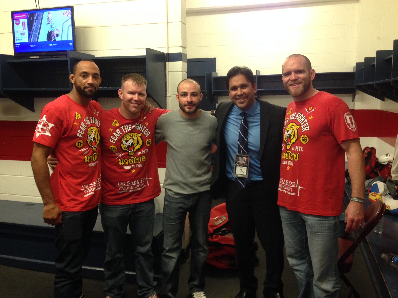 UFC Fighter Chris Kelades. Pictured following Fight of the Night Victory at UFC Fight Night 54, Halifax