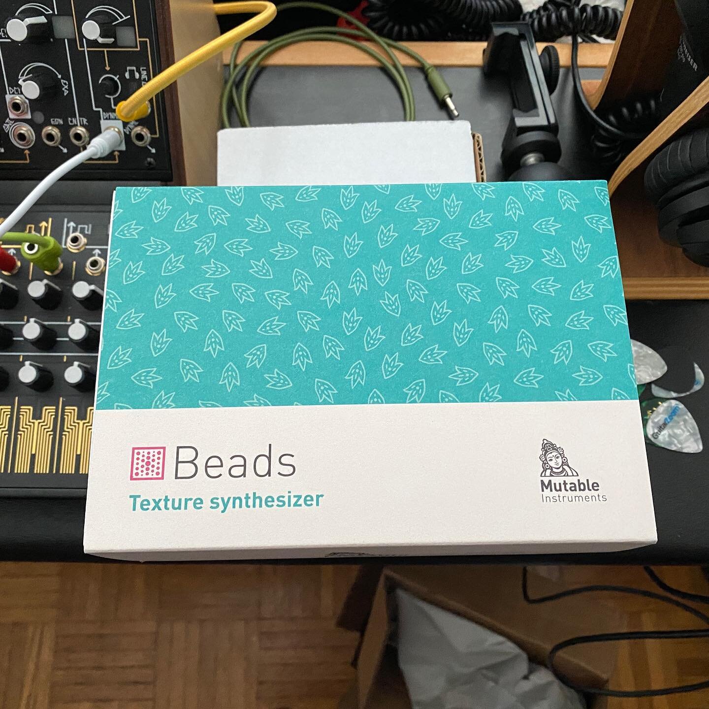 New addition, finally got #mutableinstrumentsbeads ~Thanks @boutiquepedalnyc 
.
#eurorack #modularsynth #modularsynthesizer #mutableinstruments #funwithmodularsynth #nyclife