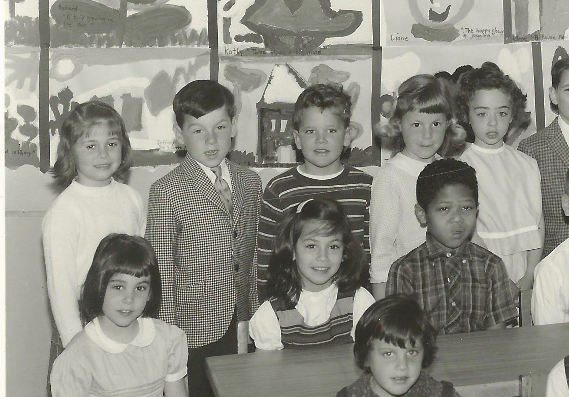  Kindergarten...My friend is top left. Guess which one is me!  