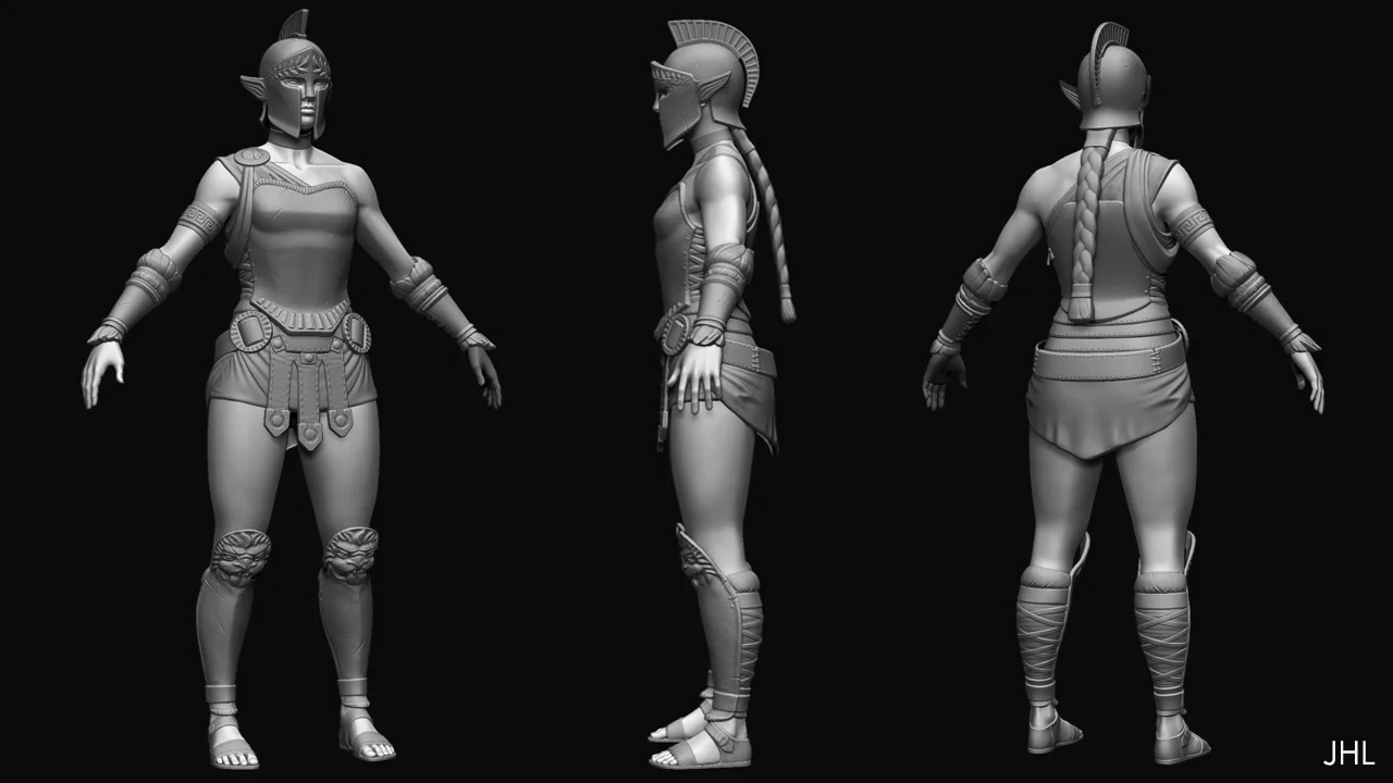 Penthesilea Zbrush