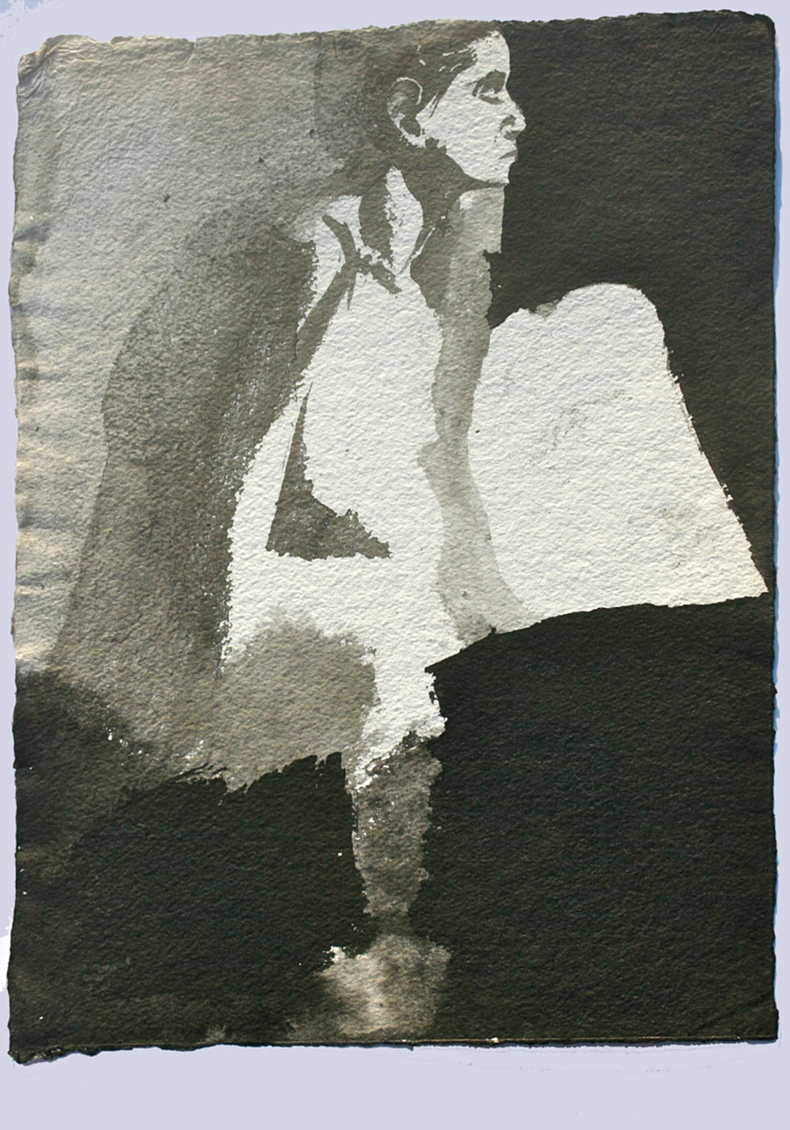  15” x 11”  Japanese Sumi Ink, Heavy weight paper 