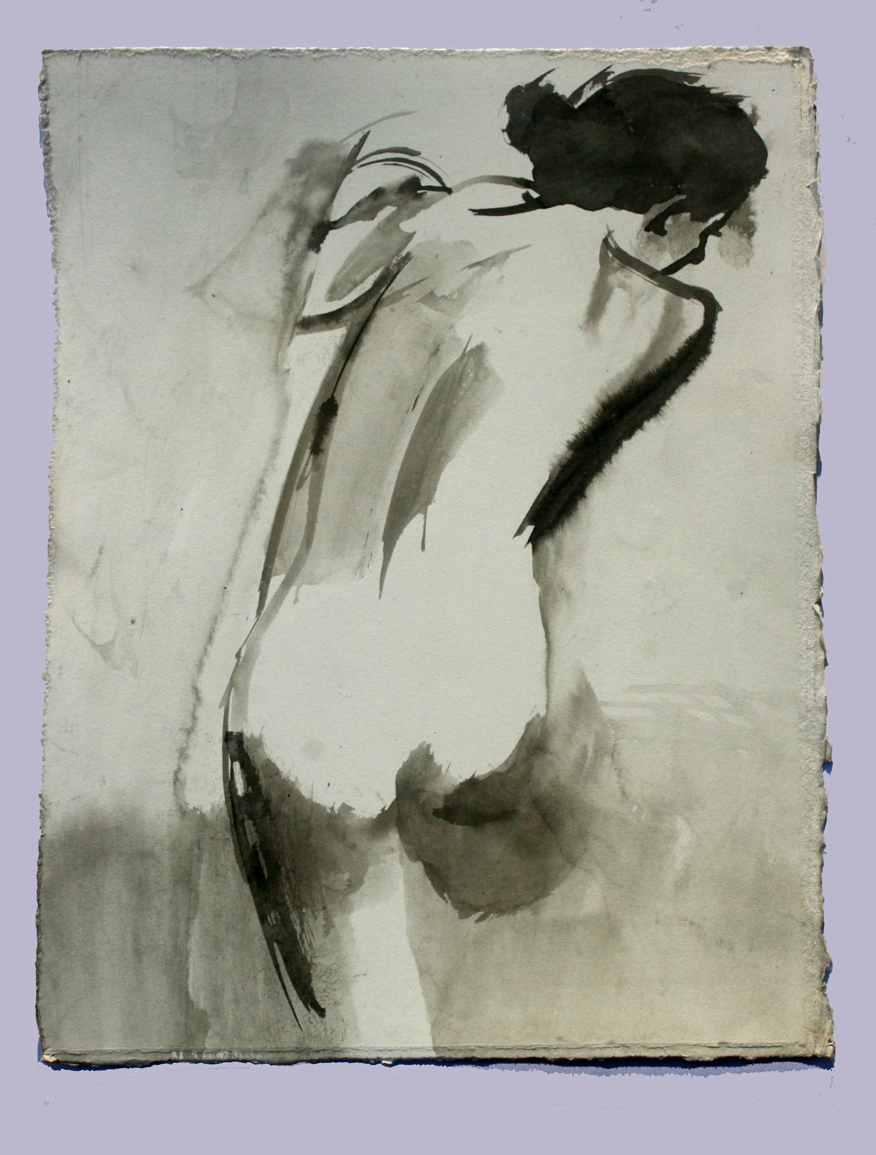 15” x 11” Japanese Sumi Ink, Heavy weight paper