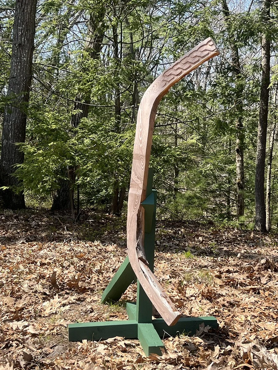  2025  wood, paint  64 × 72 × 32 in (162 × 182 × 81 cm) 