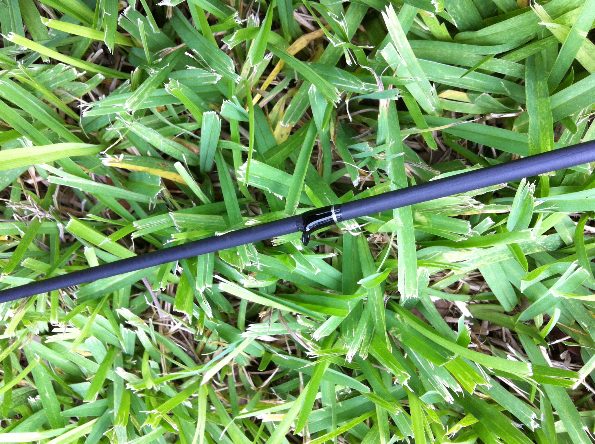 Spiral wrapped micro-guides for better balance and improved casting distance.