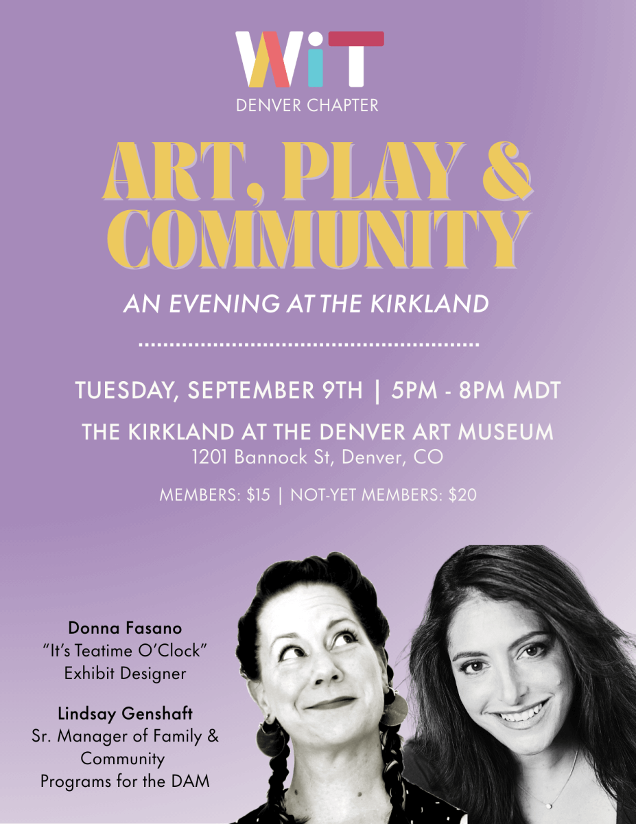 WiT Denver Chapter- Art, Play & Community: A Night at The Kirkland
