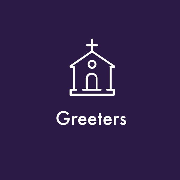 Sunday Greeters welcome people before and after 9 and 11:15 services. Click here to learn more.