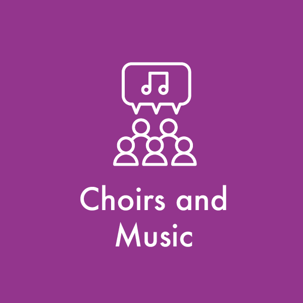 Share your musical gifts by singing or playing instruments at our Sunday services. More Info
