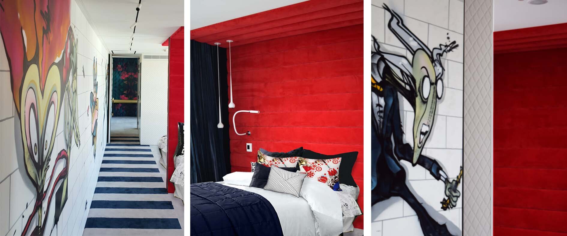 Teenagers Funky Bedroom Design