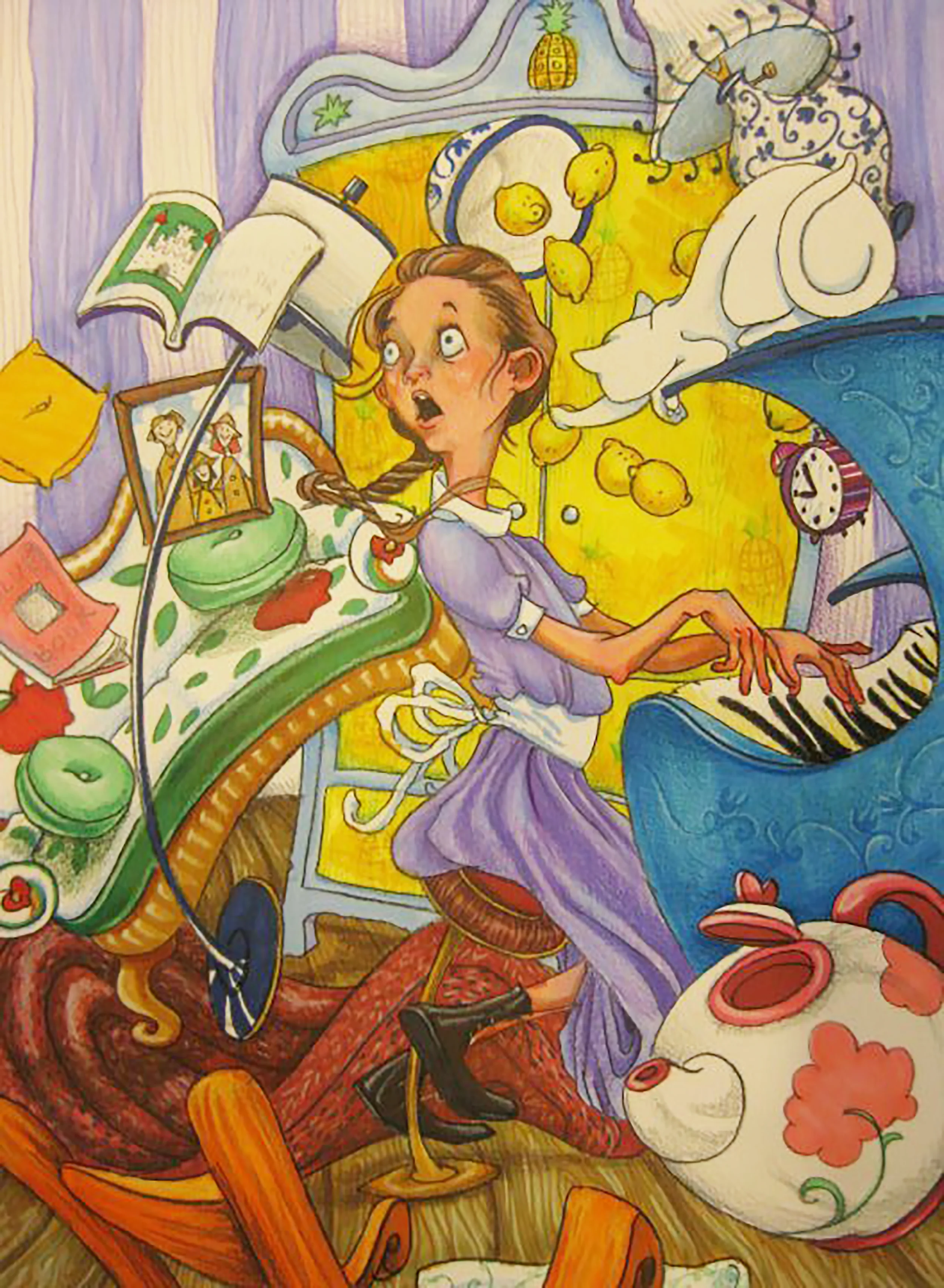 Lavinia at the Piano