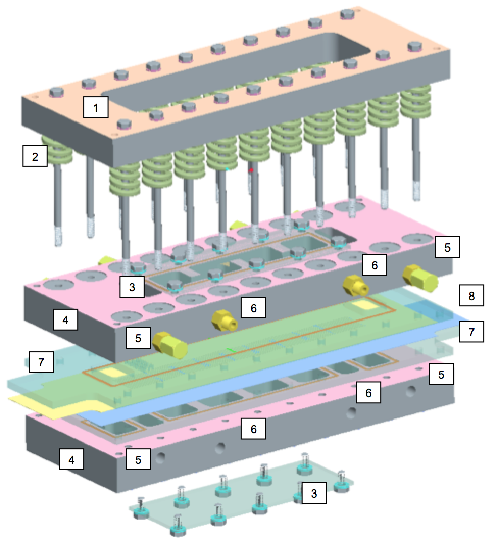 "Transparent" Hydrogen Fuel Cell Assembly
