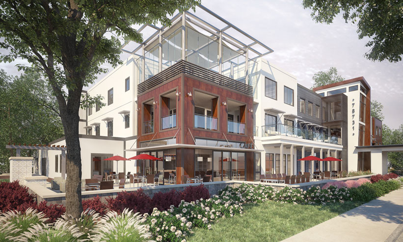 Award Winning Project Vitality Commons Exterior