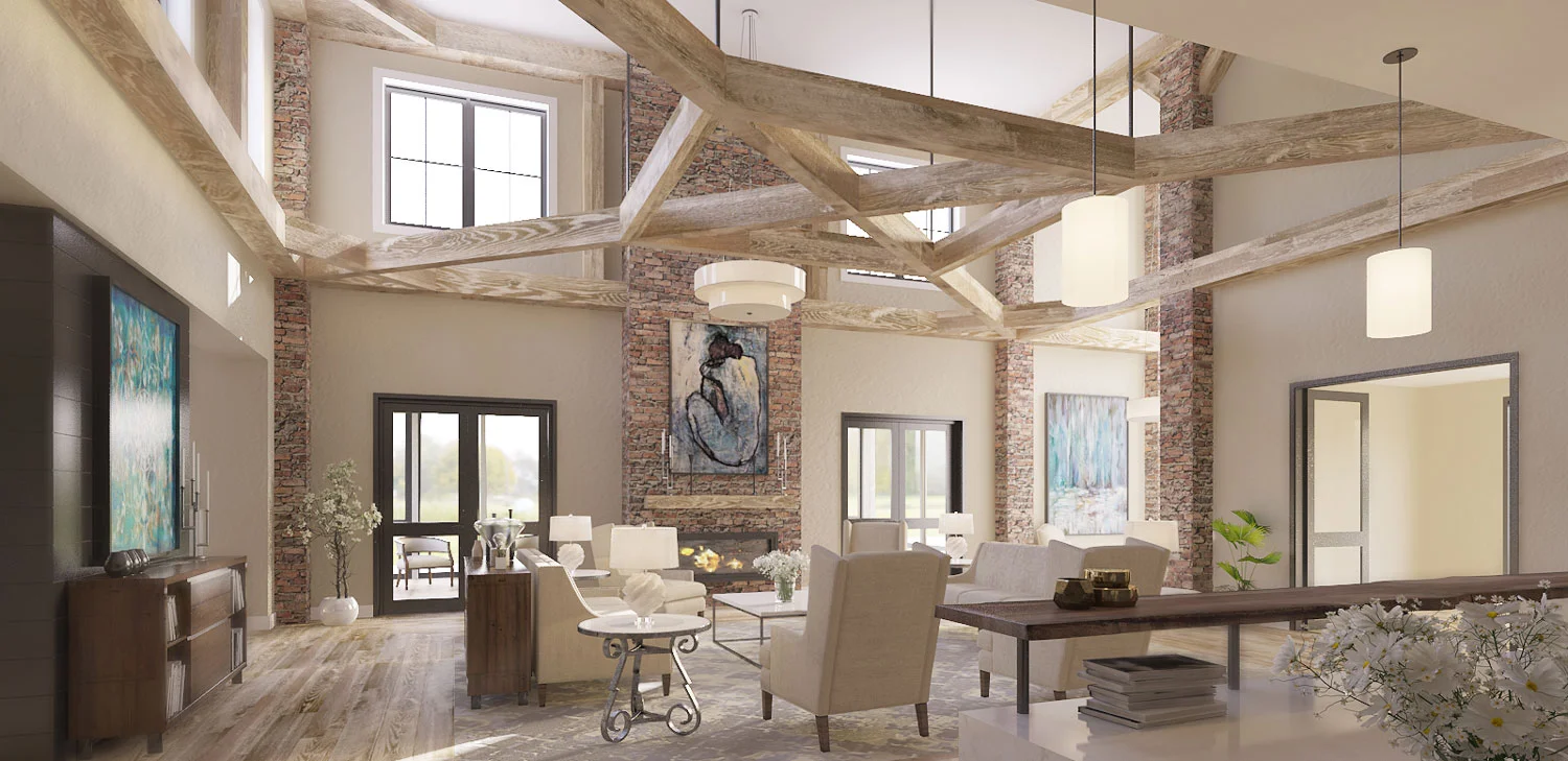 Pi Architects Interior Design for Assisted Living and Memory Care in Nashville, TN