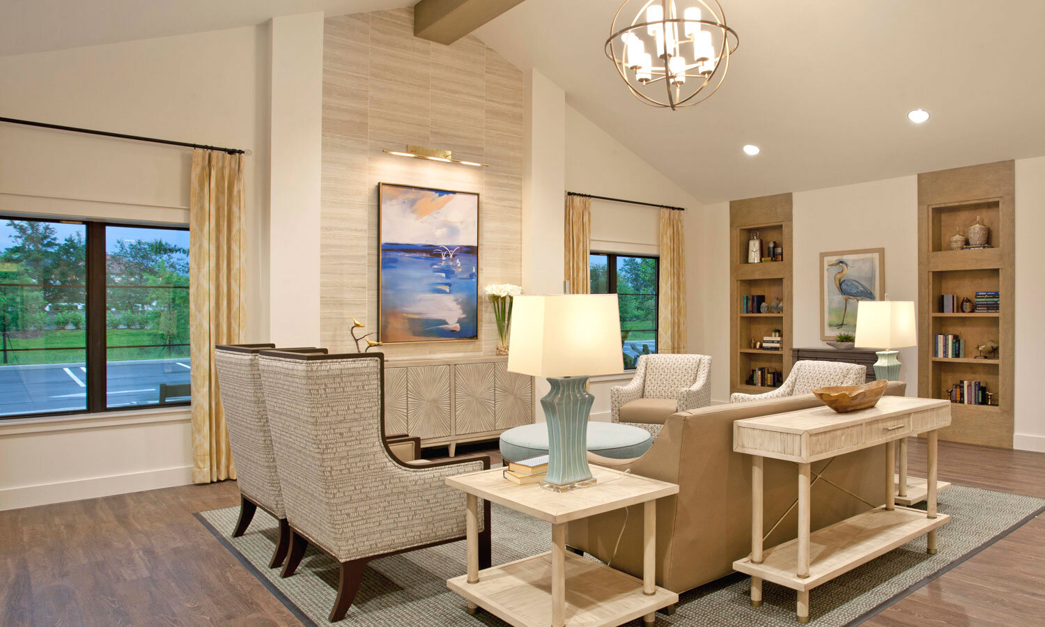  The Capstone at Royal Palm Memory Care Living Room 