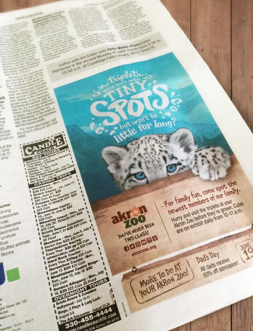 Newsprint Ad