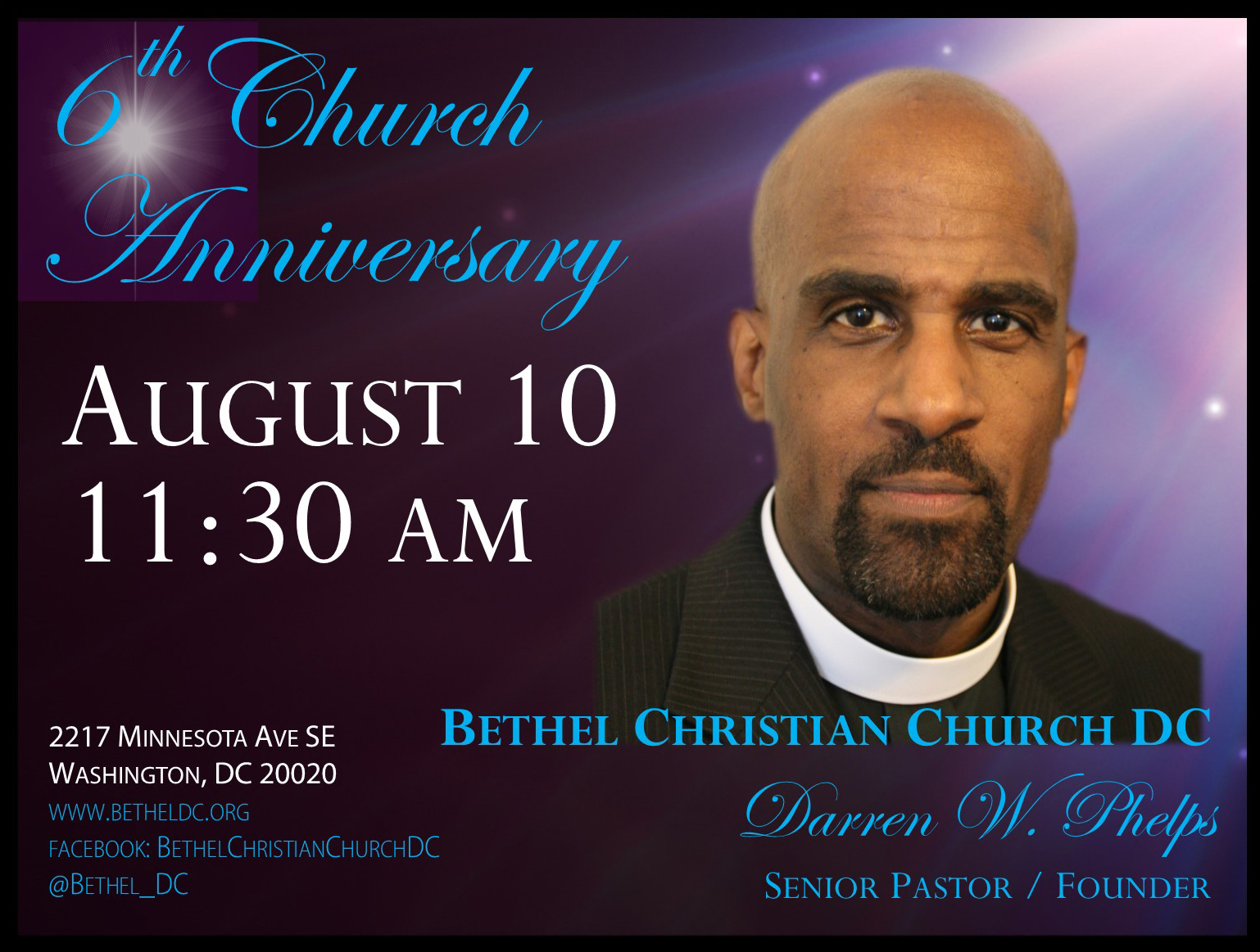 August 10, 2014 - 6th Church Anniversary