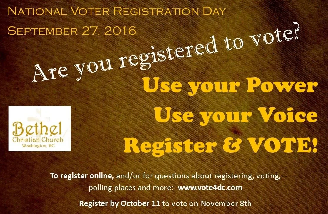 National Voter Registration Day