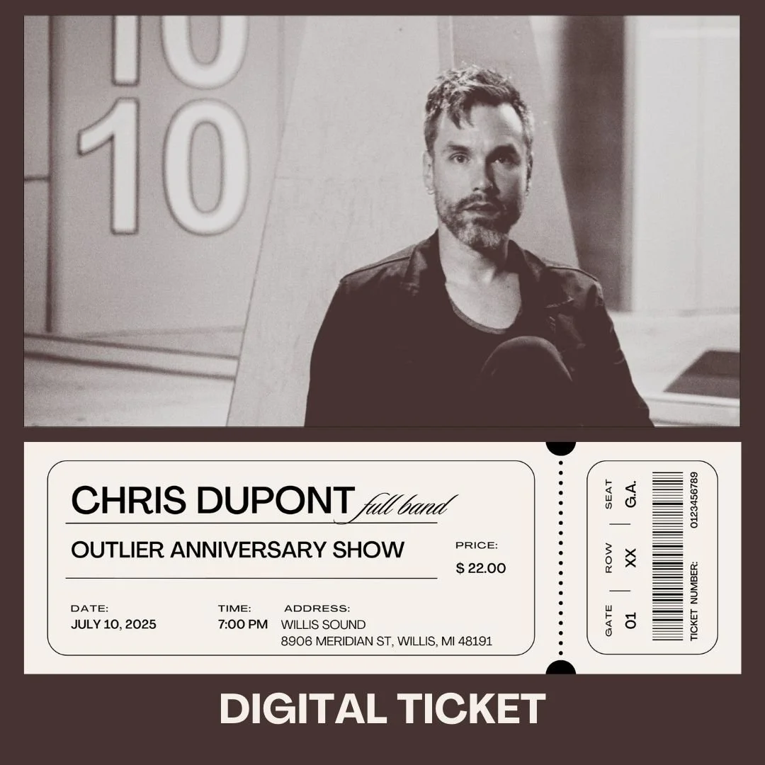 Outlier Anniversary Concert Ticket - July 10 2025