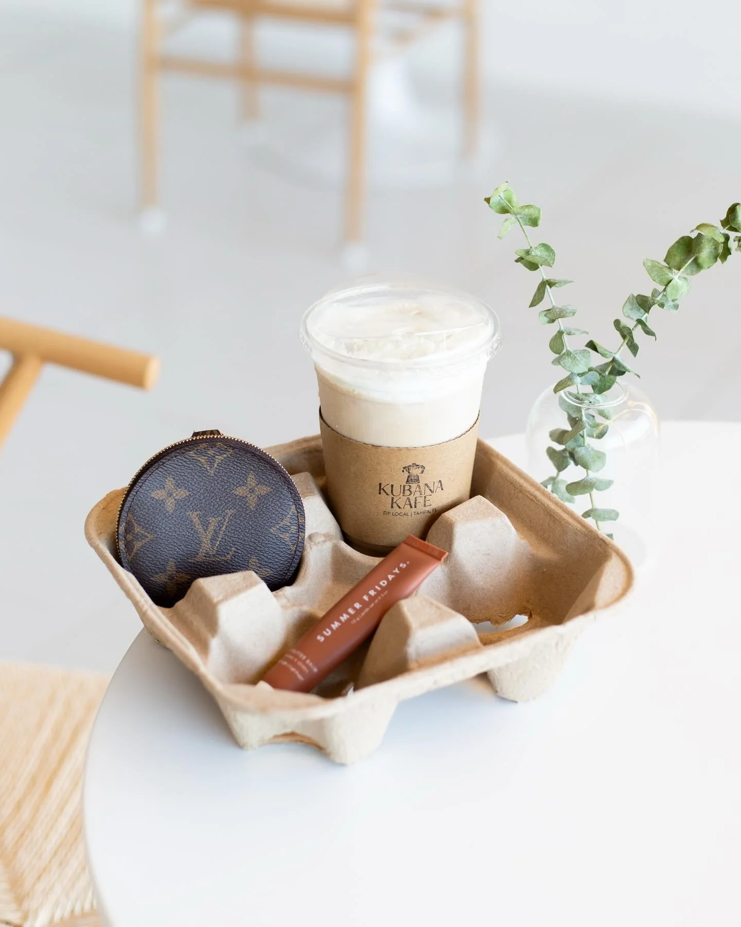 Morning essentials with @kubanakafe ☕️🌿✨

There&rsquo;s a new coffee spot in town and I am in love! I can&rsquo;t stop coming back for the dulce de leche iced latte &ndash; some of the best espresso I&rsquo;ve ever tasted. 

📍Located in South Tampa