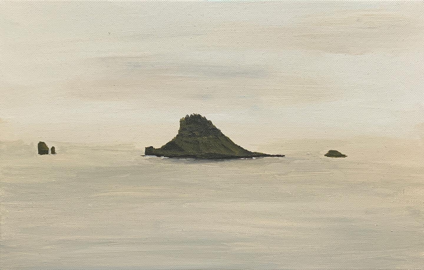 sharpest faroe island. acrylic on canvas, 2020