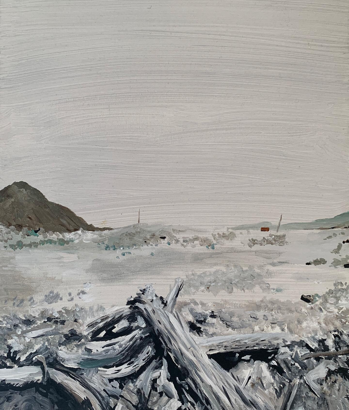 death valley desert. acrylic on canvas, 2012