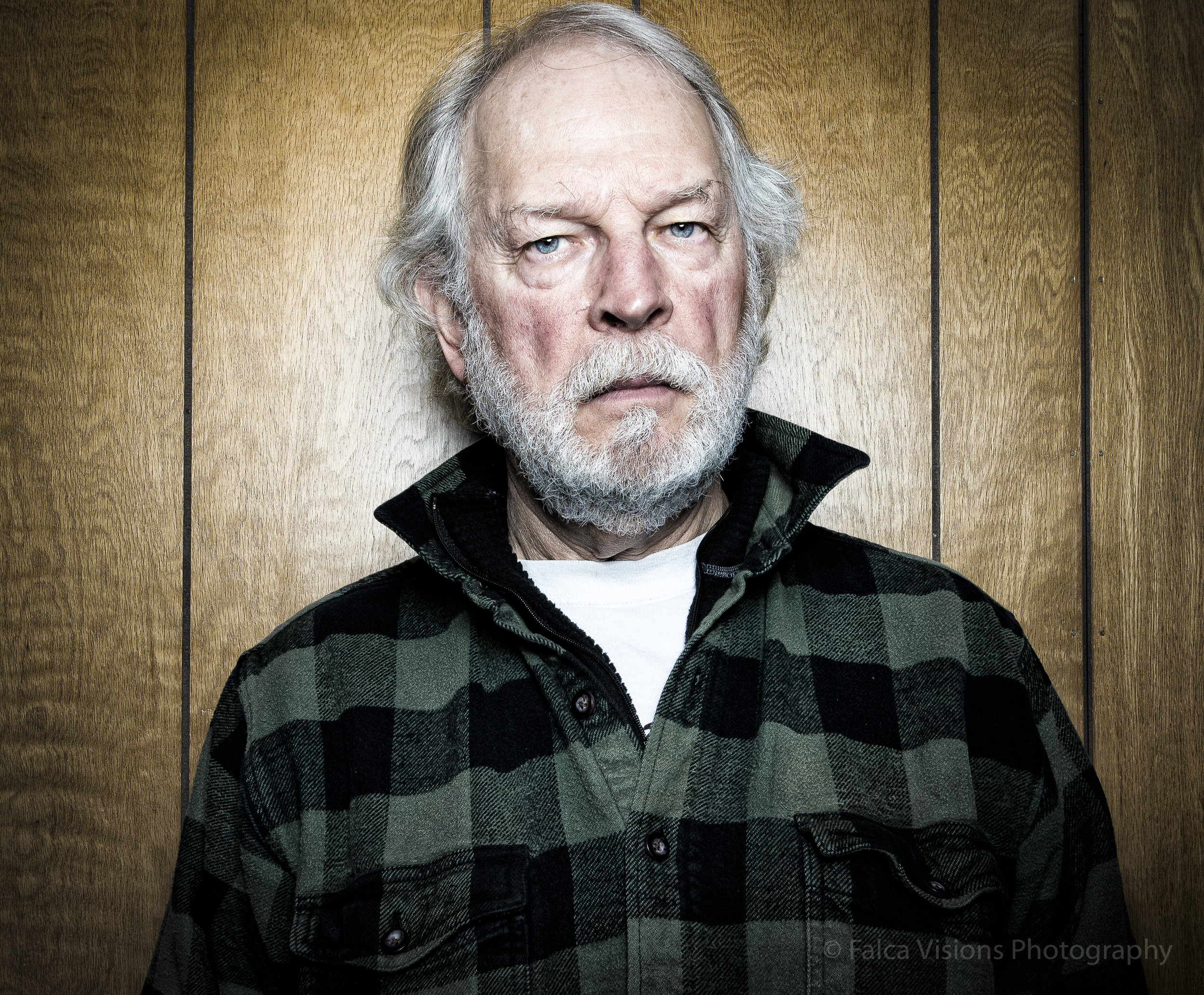 14mm Super Wide Angle portrait of my Friend Larry - Look at the distortion 