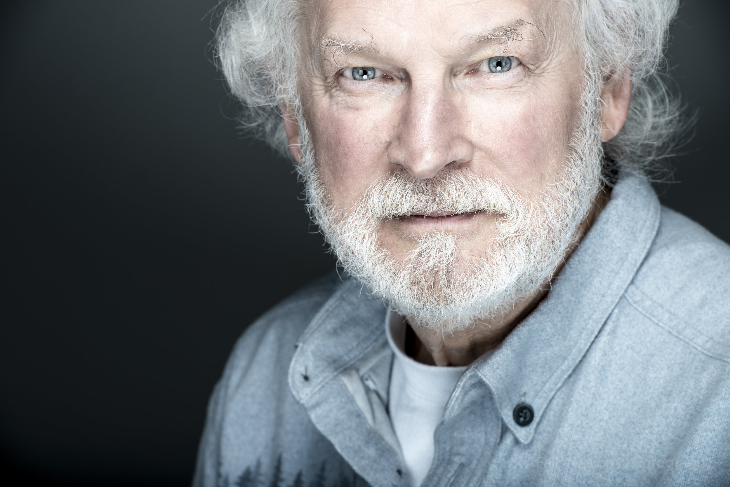200 mm Headshot of my Friend Larry - Look at the difference and how much more flatering this is!