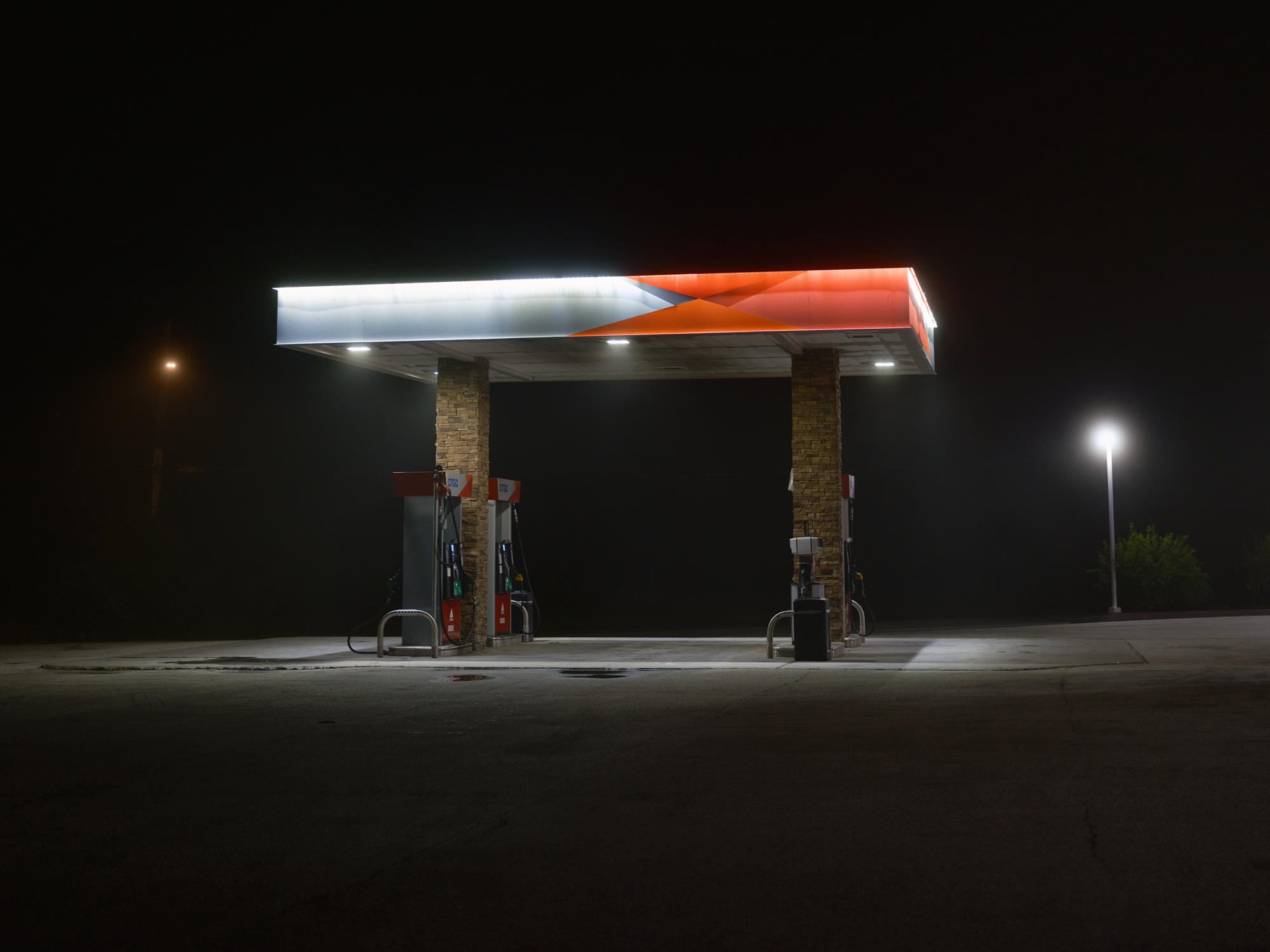 Citgo station 3:30am