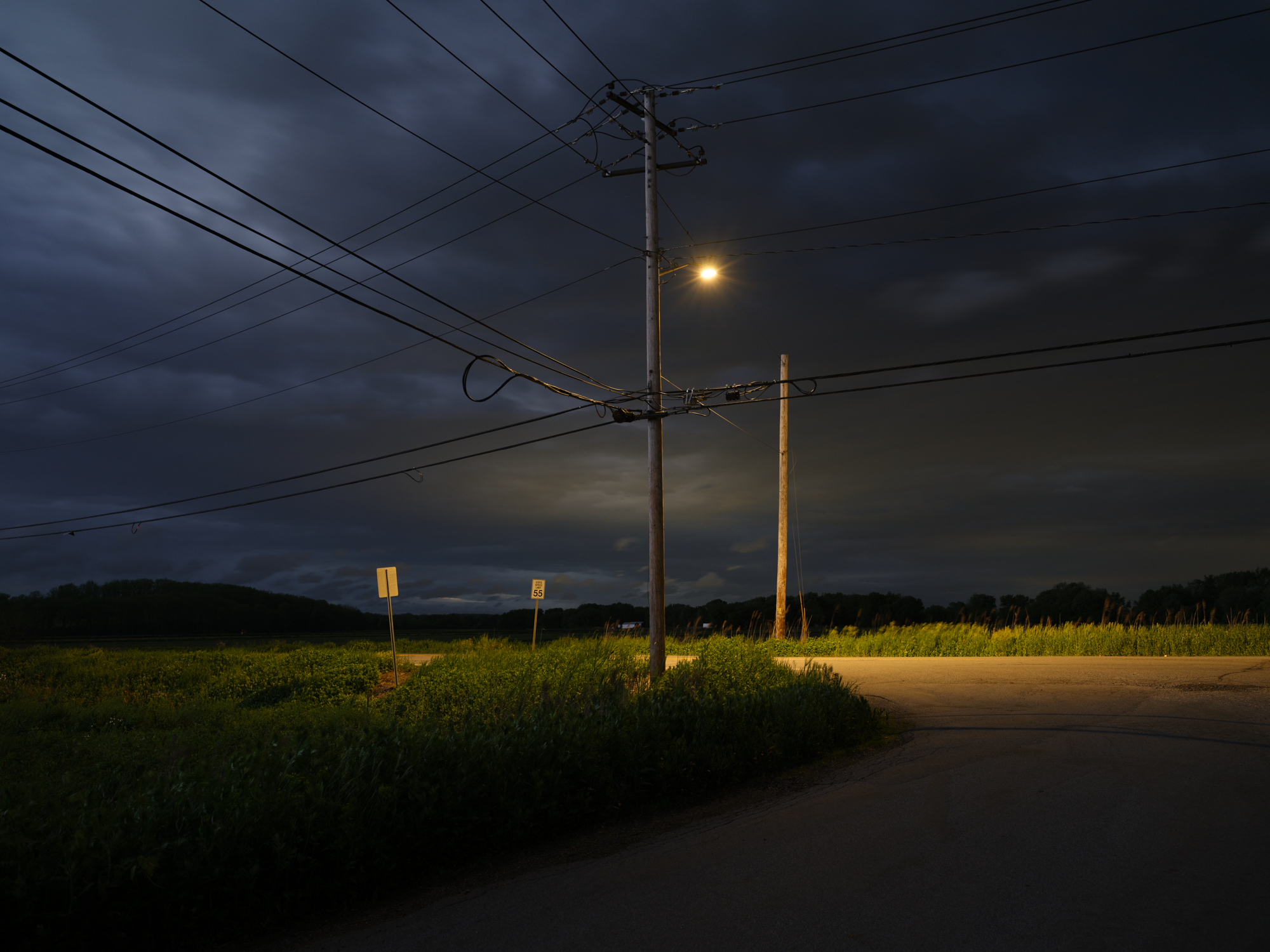 Streetlight, Pine Island NY