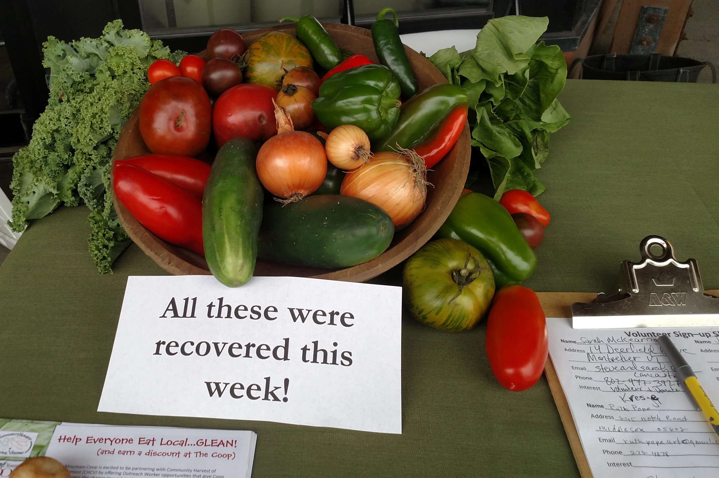 Early September Gleaning